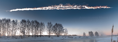 Немаленький метеорит упал под Челябинском, в окрестностях озера Чебаркуль